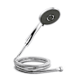 Kallista 1.75 GPM Multi Function Round Hand Shower and Hose Polished Chrome